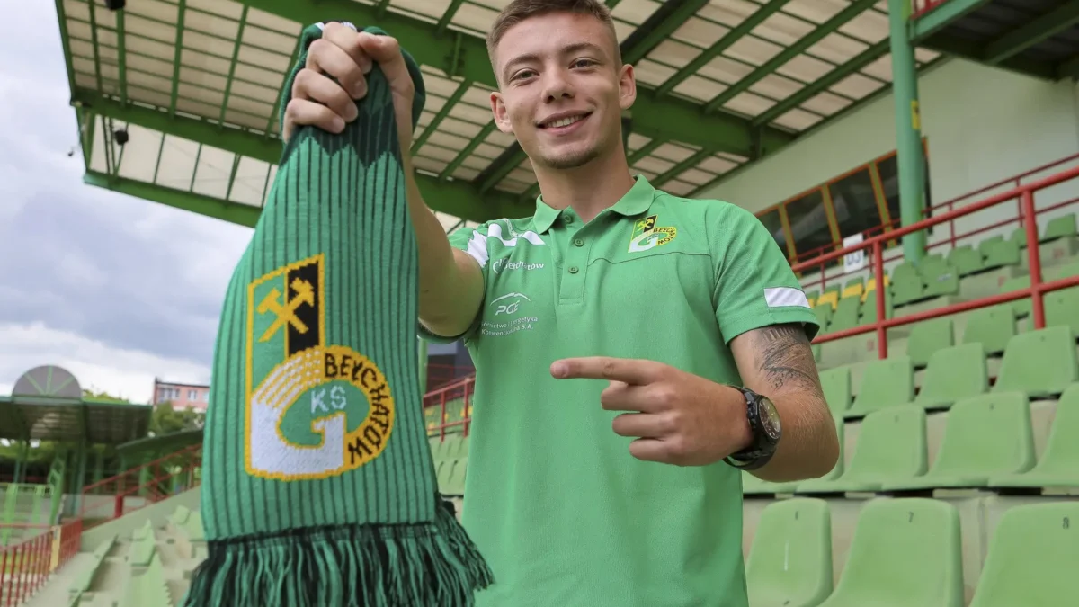 Marcin Kluska z pierwszym profesjonalnym kontraktem w GKS Bełchatów
