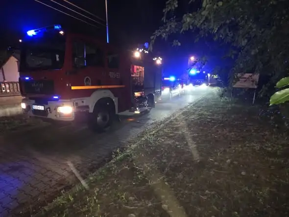 Owca wpadła do studni w Zelowie – akcja strażaków