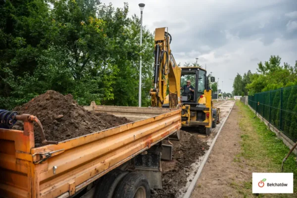 Bełchatów inwestuje w chodniki: nowe łączniki i remonty do końca sierpnia