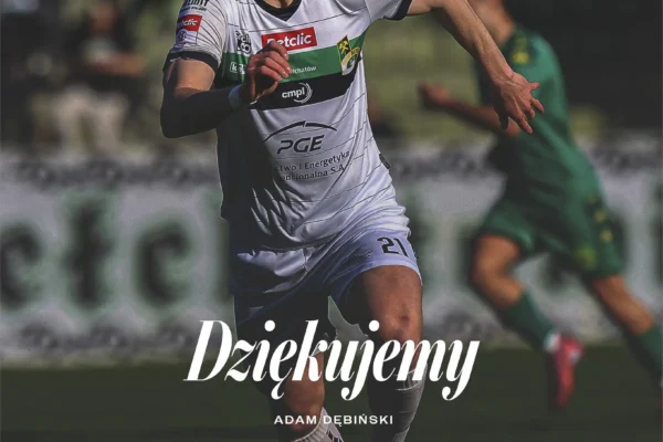 Adam Dębiński żegna się z GKS Bełchatów. Koniec współpracy po półtora roku