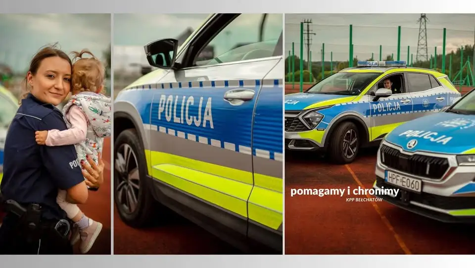 Policjanci odwiedzają wakacyjne turnusy w powiecie bełchatowskim
