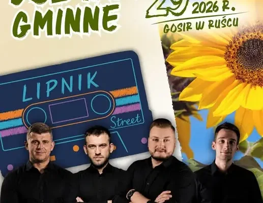 Lipnik Street zagra na Dożynkach Gminnych w Ruścu – rockowo i folkowo