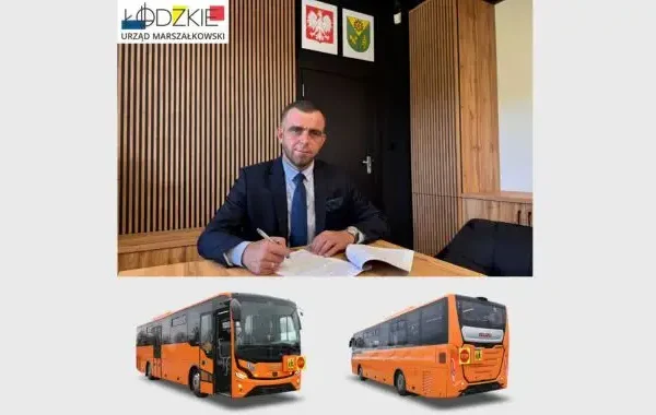 Gmina Kleszczów podpisała umowę na zakup nowego autobusu szkolnego