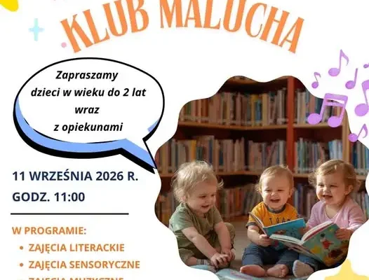 Biblioteczny Klub Malucha w Bełchatowie wznawia zajęcia po wakacjach
