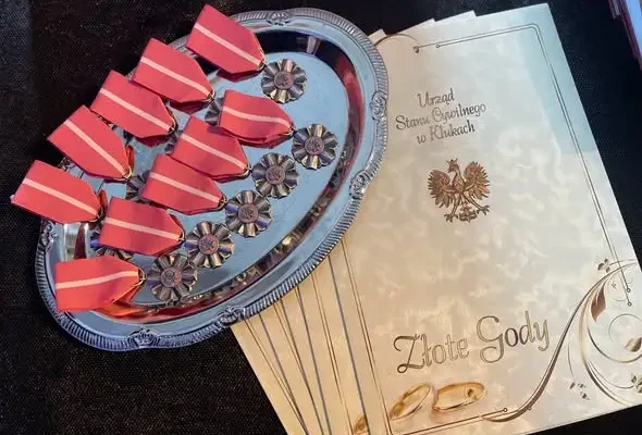 Złote Gody w Gminie Kluki: pięć par świętowało pół wieku małżeństwa