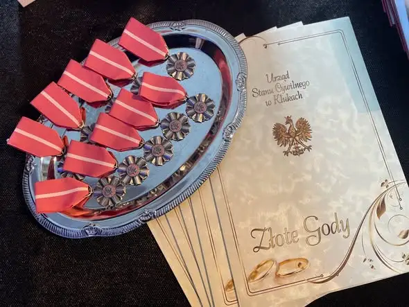 Złote Gody w Gminie Kluki: pięć par świętowało pół wieku małżeństwa