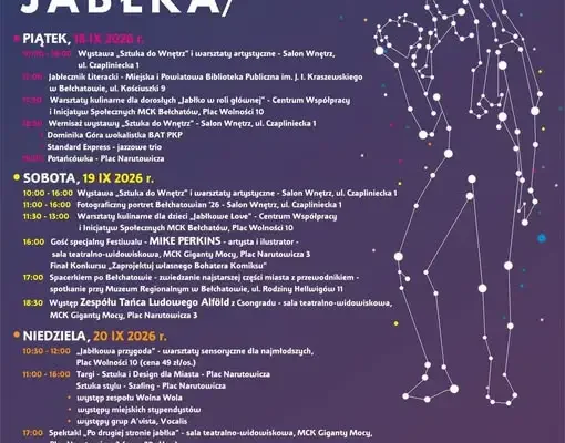 Festiwal Sztuki Jabłka w Bełchatowie: kultura, sztuka i dobra zabawa