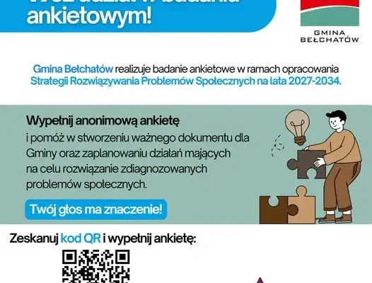 Gmina Bełchatów pyta mieszkańców o problemy społeczne. Ruszyły ankiety do nowej strategii