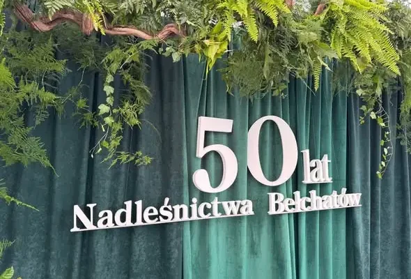 Jubileusz 50-lecia Nadleśnictwa Bełchatów z udziałem Gminy Rusiec