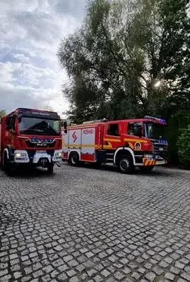 Pożar w restauracji Lafayette by Chilli w Zelowie – strażacy opanowali ogień