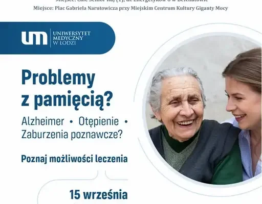 Biały Tydzień w Bełchatowie: bezpłatne konsultacje o pamięci i chorobie Alzheimera