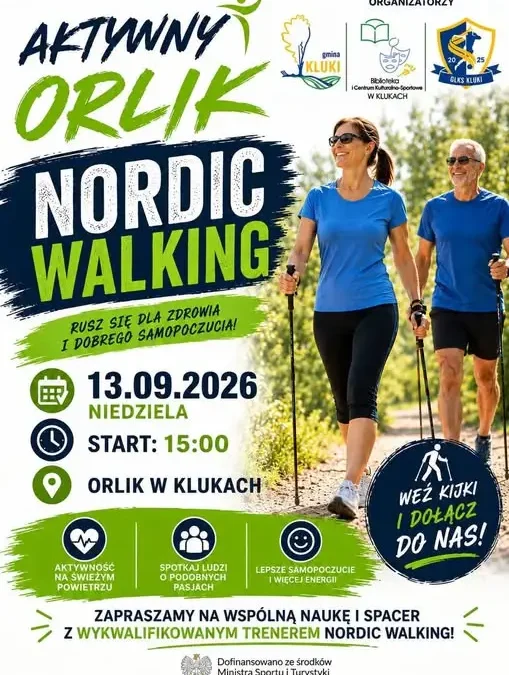 Sportowy Piknik Rodzinny w Klukach już w niedzielę 13 września