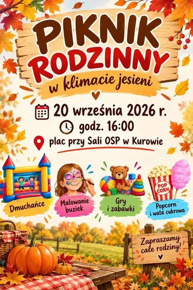 Weekend w Gminie Zelów: 70-lecie OSP Kurów i rodzinna jesień