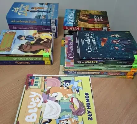 Nowe książki w Filii Bibliotecznej w Wygiełzowie