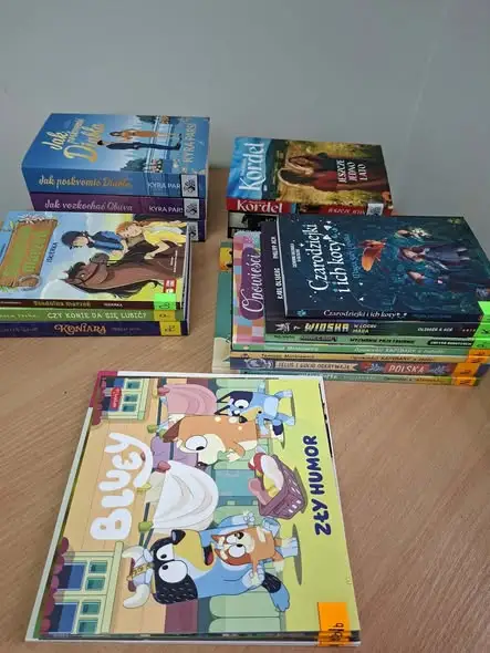 Nowe książki w Filii Bibliotecznej w Wygiełzowie