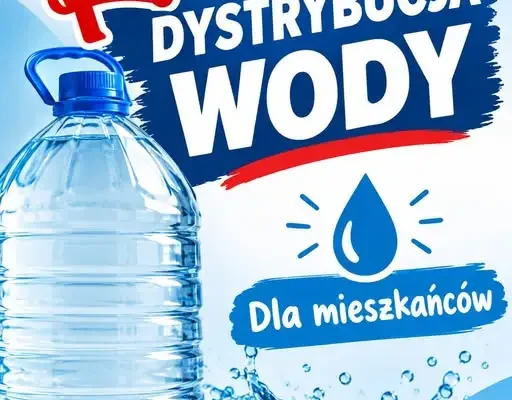Gmina Drużbice: kolejna dostawa wody butelkowanej i przerwa w pracy beczkowozów