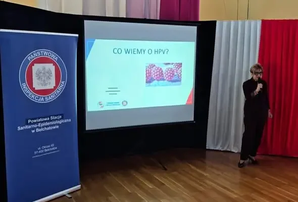 Bełchatów: uczniowie klas VII i VIII zgłębiali wiedzę o wirusie HPV