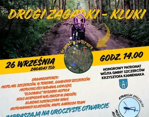 Symboliczne otwarcie drogi Zagadki-Kluki już 26 września