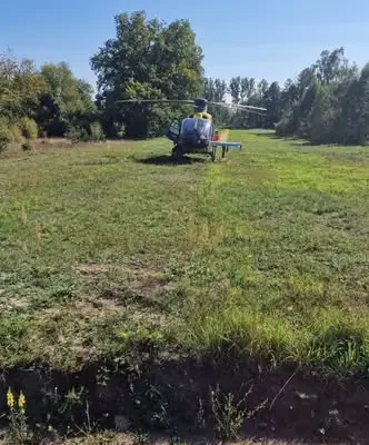 Wypadek motocyklisty w Bujnach Księżych – akcja służb ratunkowych