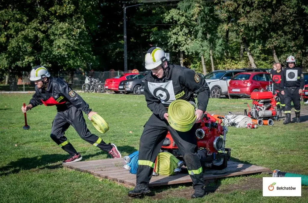 Bełchatów: Strażacy z OSP rywalizowali w miejskich zawodach sportowo-pożarniczych