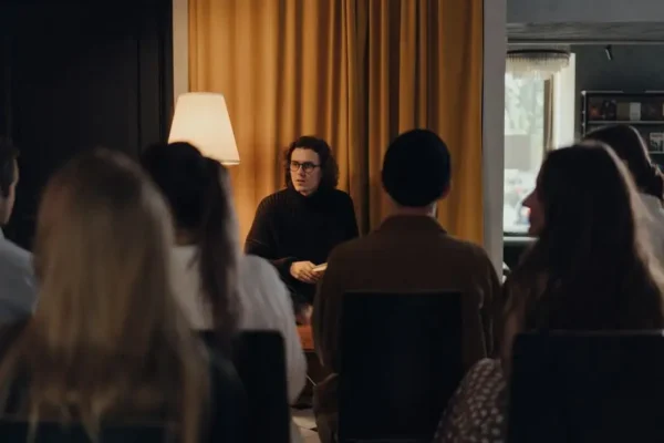 Michał Rusinek opowiadał w Kleszczowie o Wisławie Szymborskiej