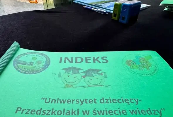 Przedszkolaki z Łuszczanowic rozpoczęły naukę na Uniwersytecie Dziecięcym w Kleszczowie