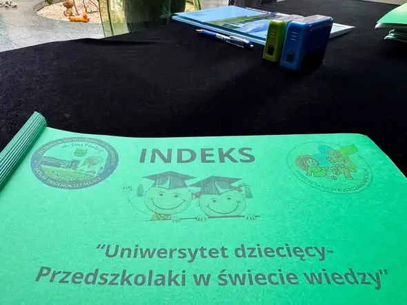 Przedszkolaki z Łuszczanowic rozpoczęły naukę na Uniwersytecie Dziecięcym w Kleszczowie