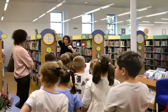 Pierwszoklasiści z Bełchatowa odkrywali tajniki biblioteki